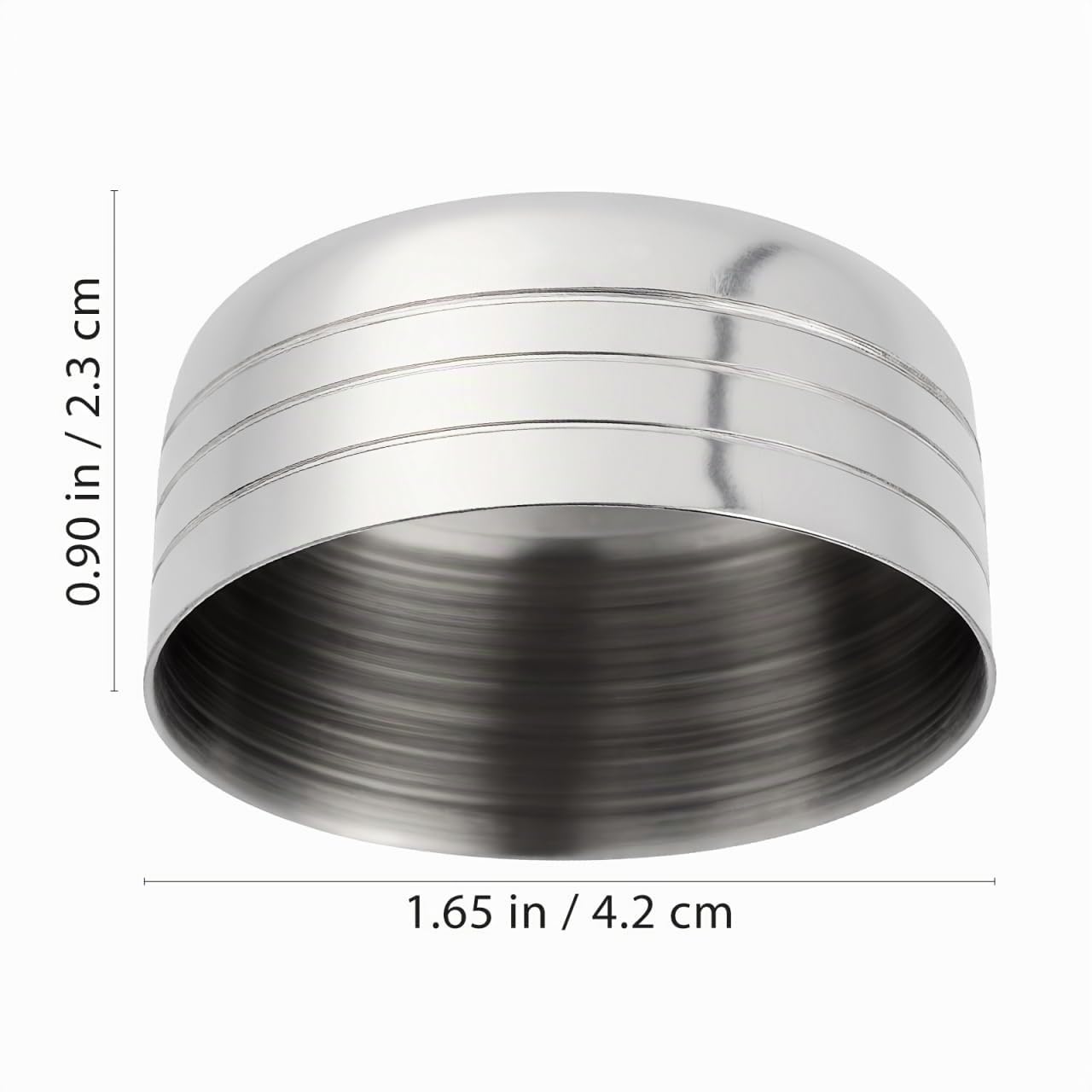 Alipis couvercle shaker inox anti-éclaboussures 4,2 cm