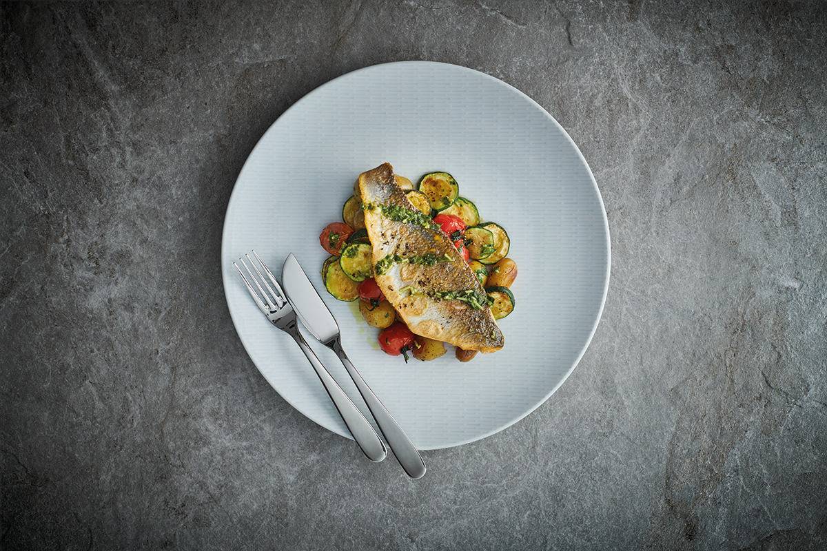 Artis Scope Glow Sea assiette 31,6 cm grande