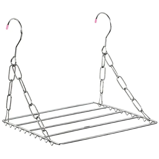 Alipis Séchoir Linge Suspendu Inox 30x25 cm