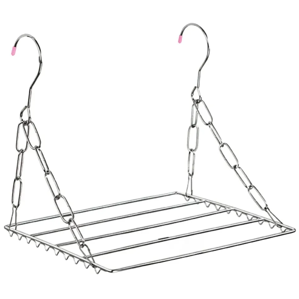 Alipis Séchoir Linge Suspendu Inox 30x25 cm