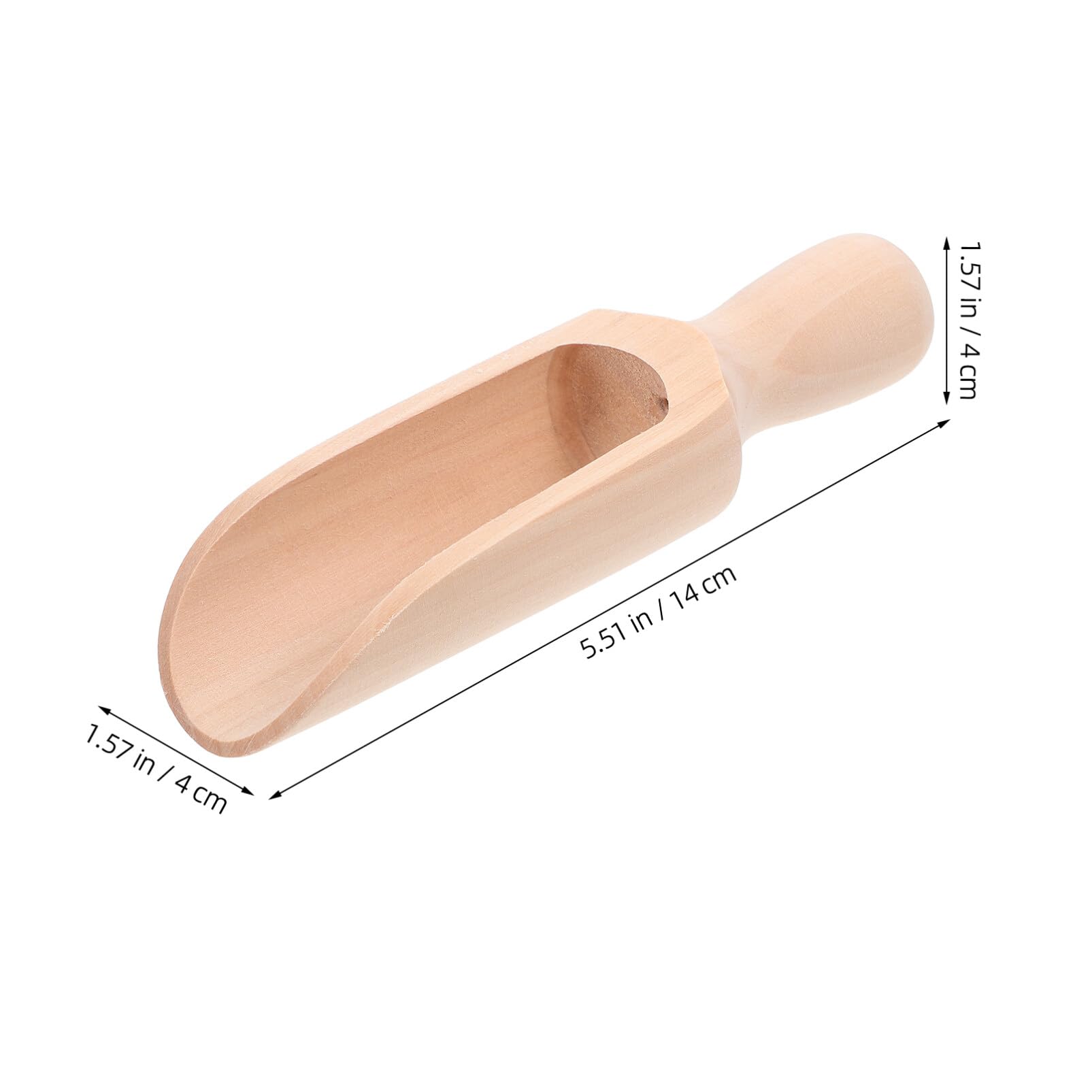 Alipis cuillère bois de hêtre cuisine 14 cm