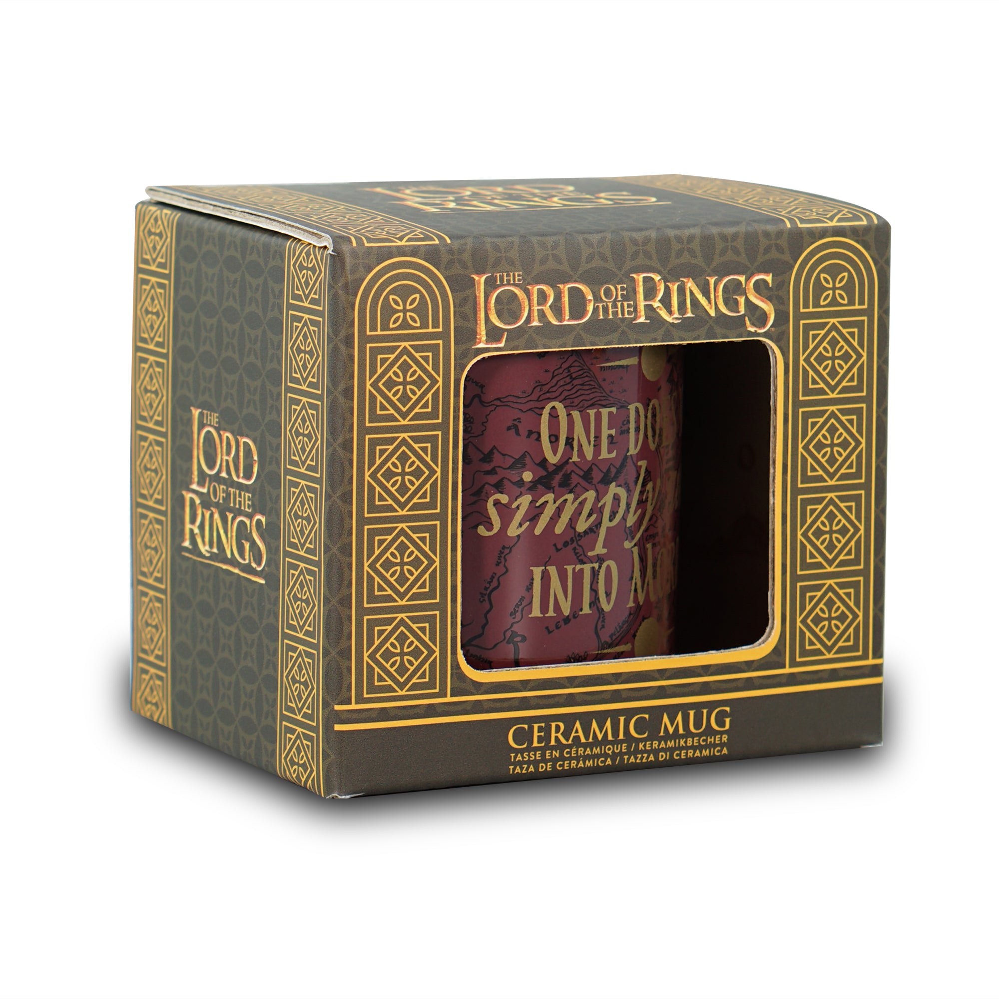 Le Seigneur des Anneaux mug céramique 37 cl