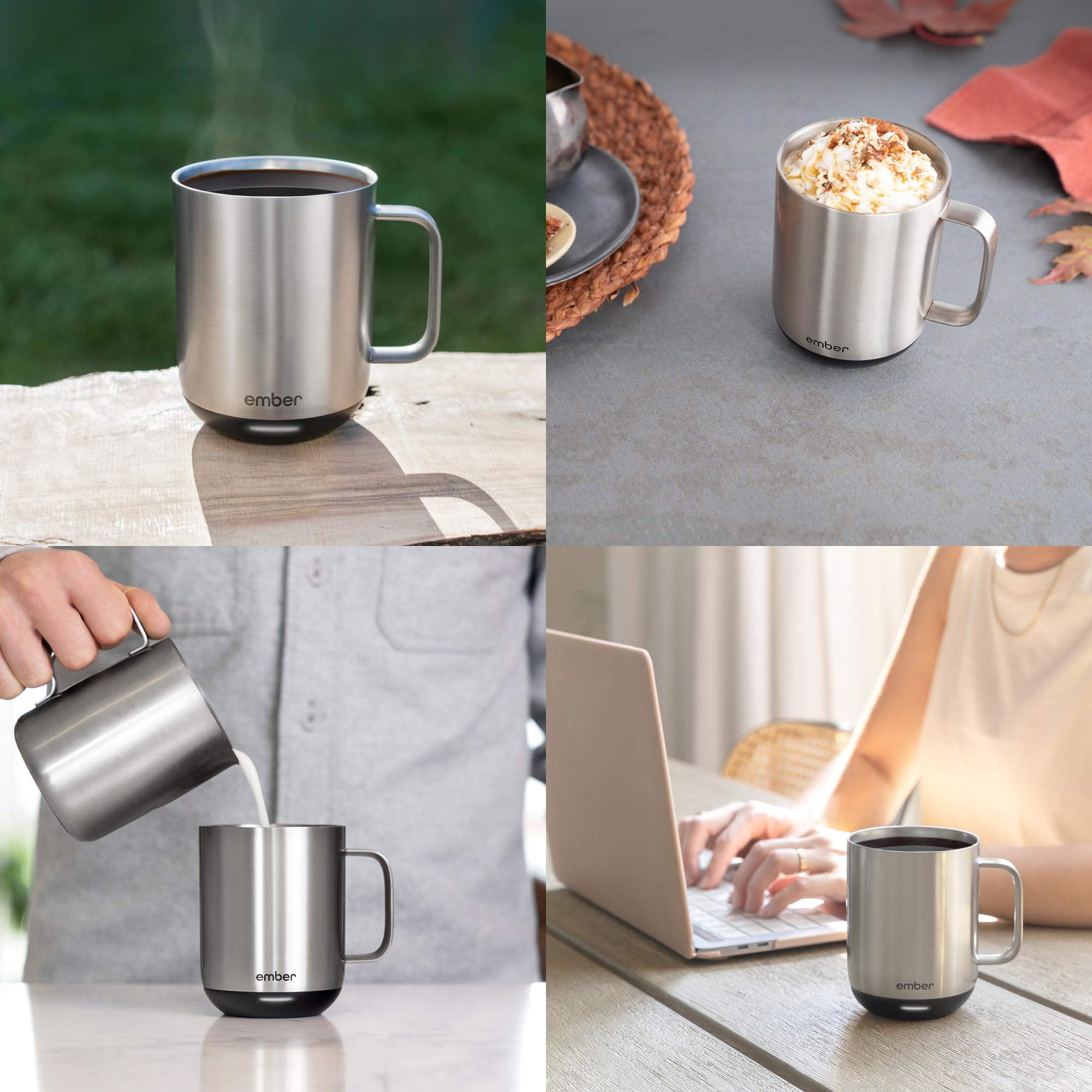 Ember Mug 2 Tasse connectée 29,5 cl acier chauffante