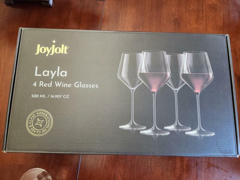 JoyJolt Layla Flûte champagne 19 cl lot 4 cristal