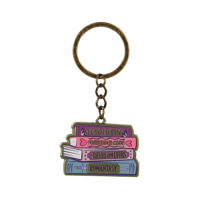 HMB Romantasy porte-clés métal violet 9,7 cm