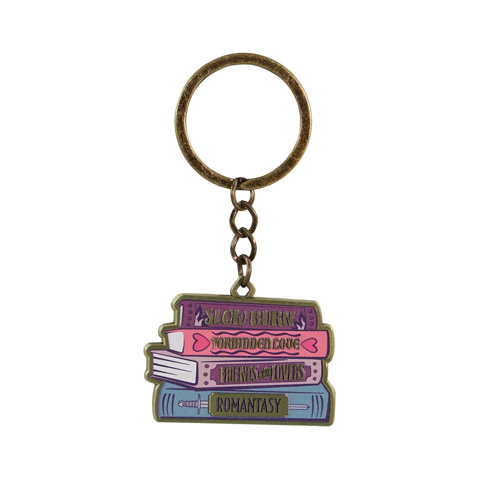 HMB Romantasy porte-clés métal violet 9,7 cm