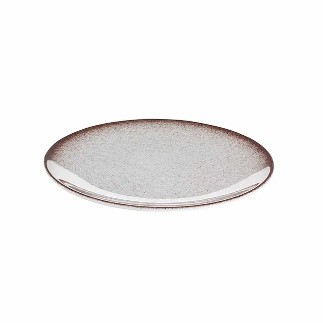 Artis Ombre assiette coupe marron 28 cm