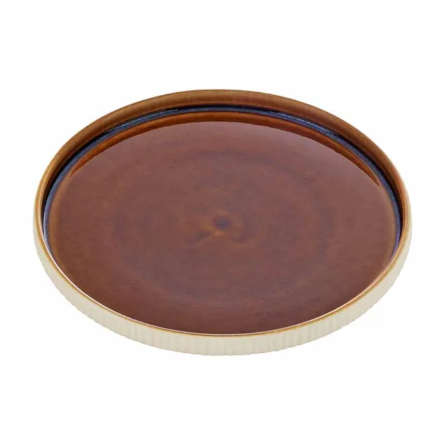 Artis Nara Brown assiette 27 cm marron