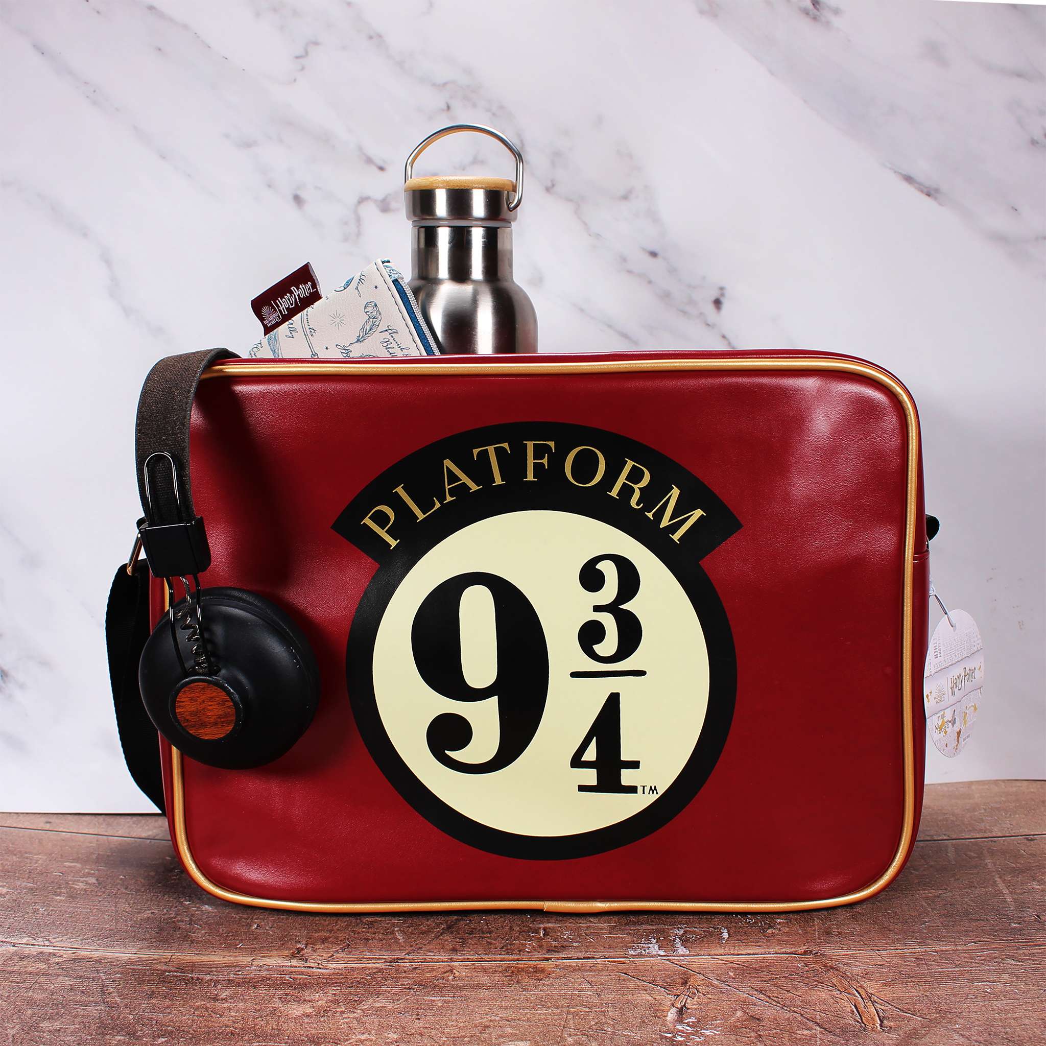 Harry Potter Voie 9 3/4 sac rétro rouge 33 cm