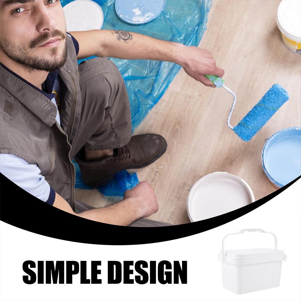 Alipis seau peinture plastique 3L couvercle 23 cm