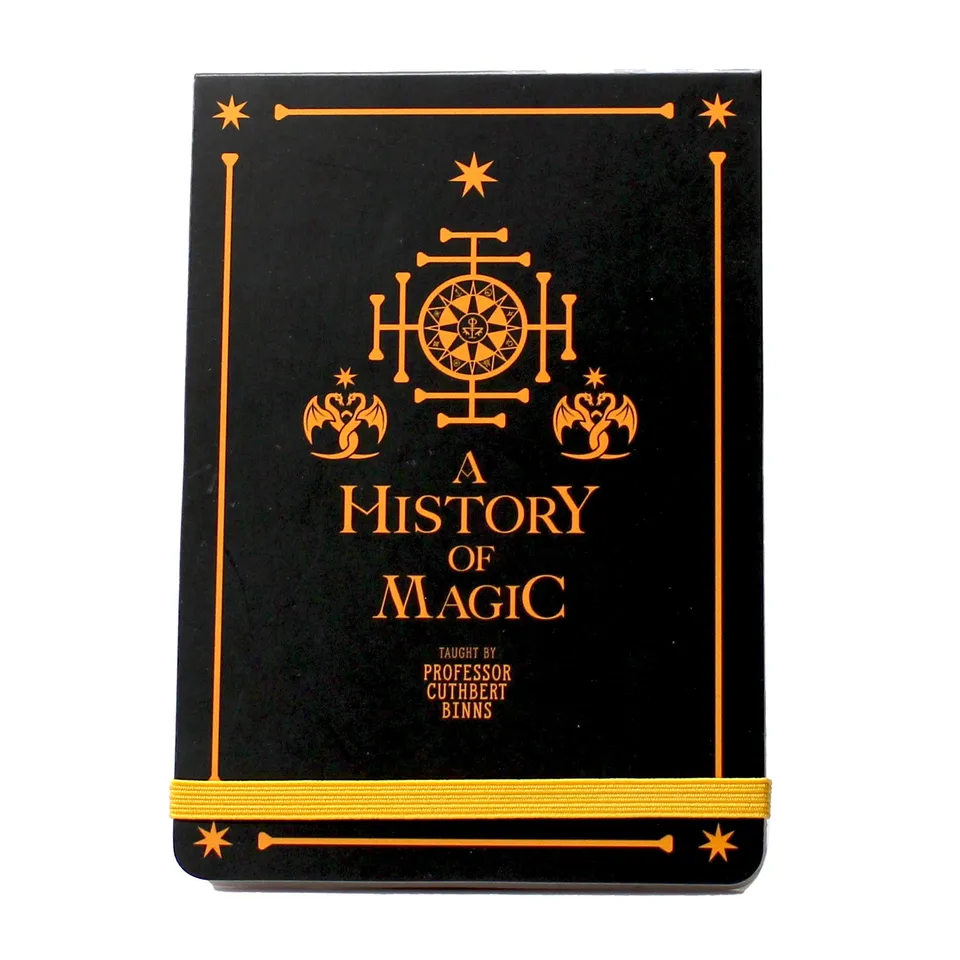 HMB Harry Potter History of Magic carnet poche ligné noir