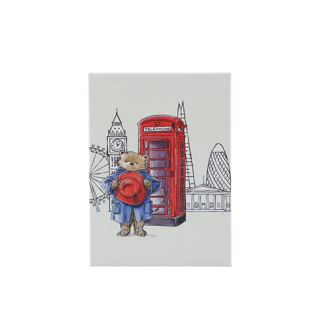 Paddington Telephone Box magnet métal 7 x 13 cm