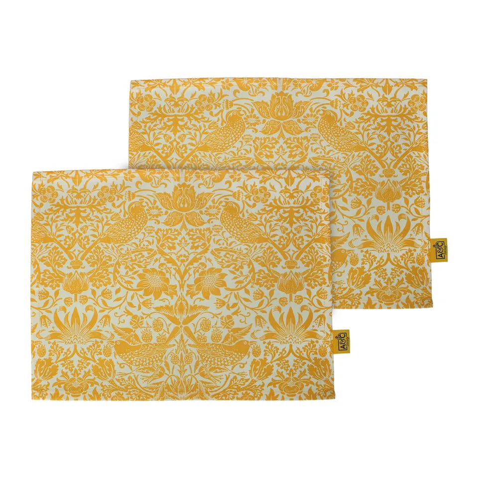 William Morris Quince set de table coton lot de 2