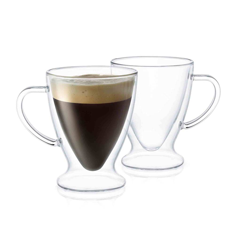 JoyJolt Declan verres espresso double paroi 2x15cl isolants