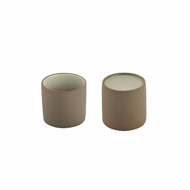 Artis 2in1 tasse espresso 9 cl beige gris