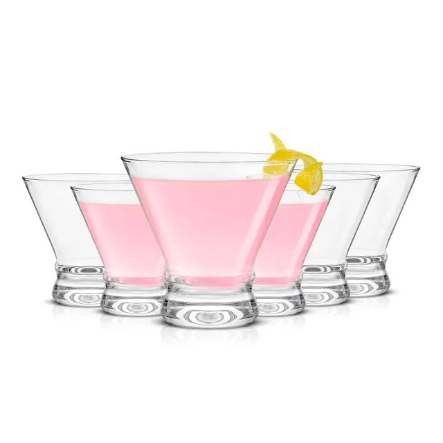 JoyJolt Afina verres martini lot 6 25 cl sans pied