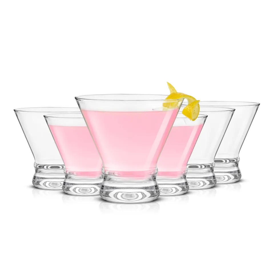 JoyJolt Afina verres martini lot 6 25 cl sans pied