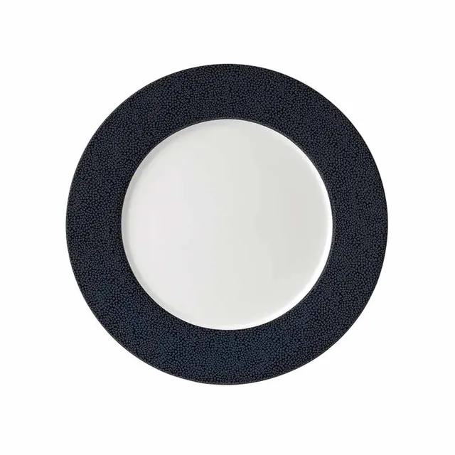 Artis Purity Pearls assiette 29 cm bord foncé