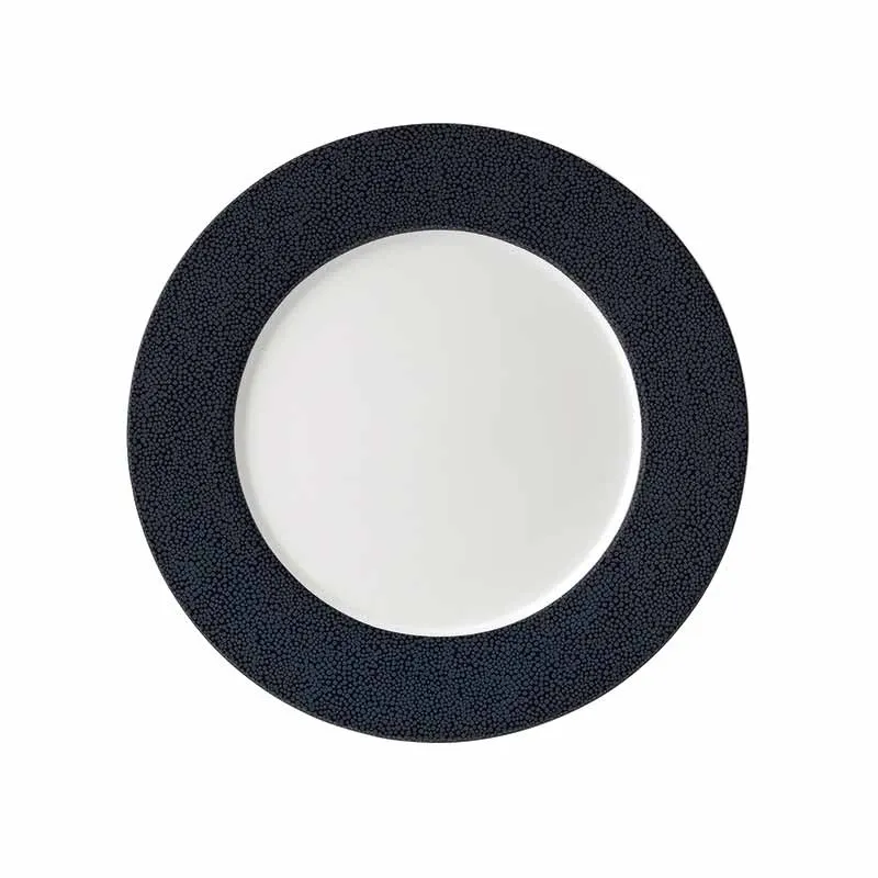 Artis Purity Pearls assiette 29 cm bord foncé