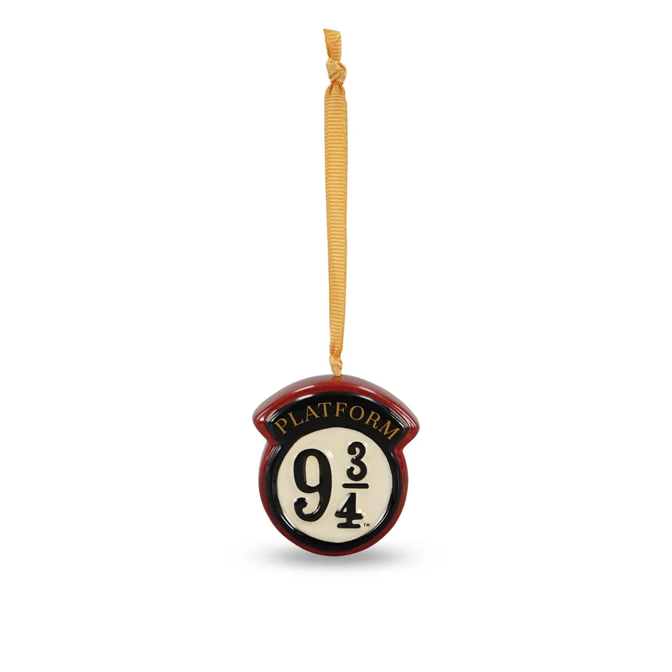 Harry Potter Platform 9 3/4 décoration suspendue rouge