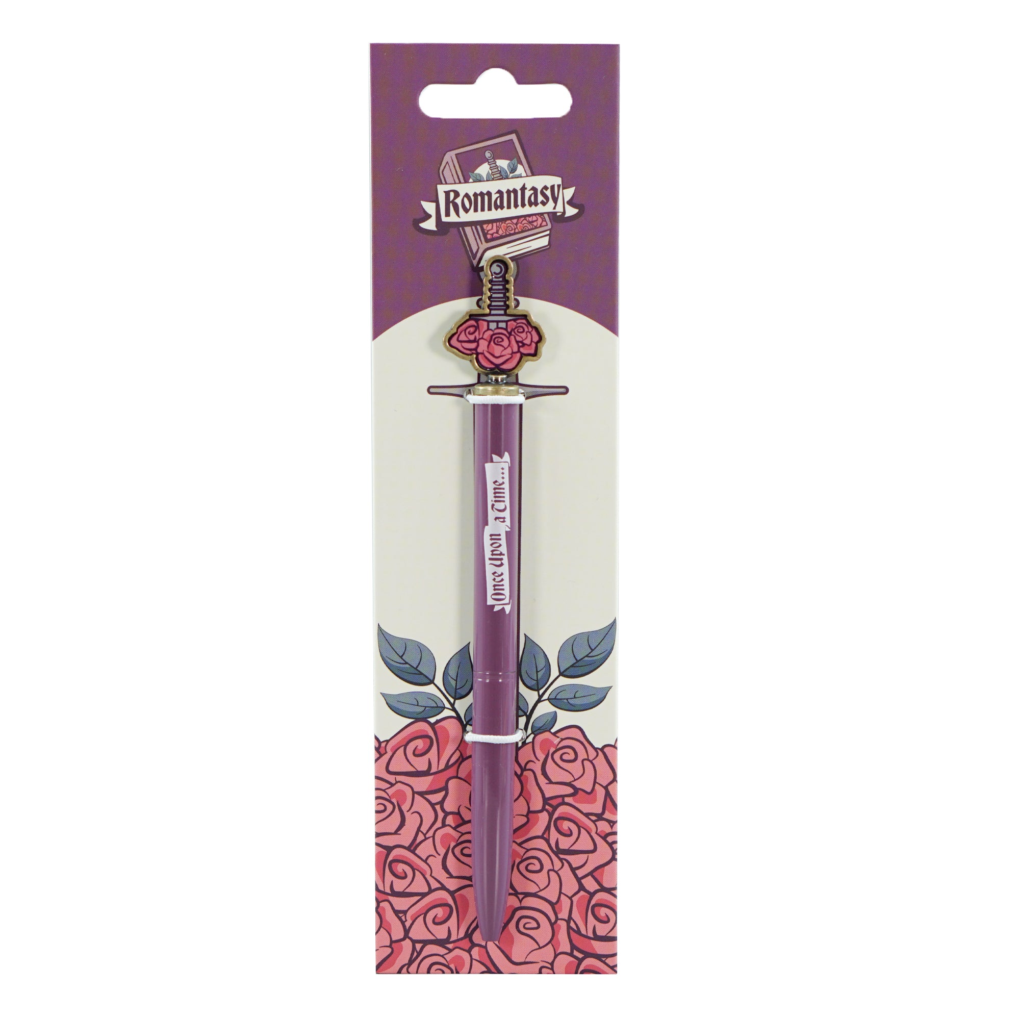 Pulteney Press Romantasy stylo métal 14 cm violet