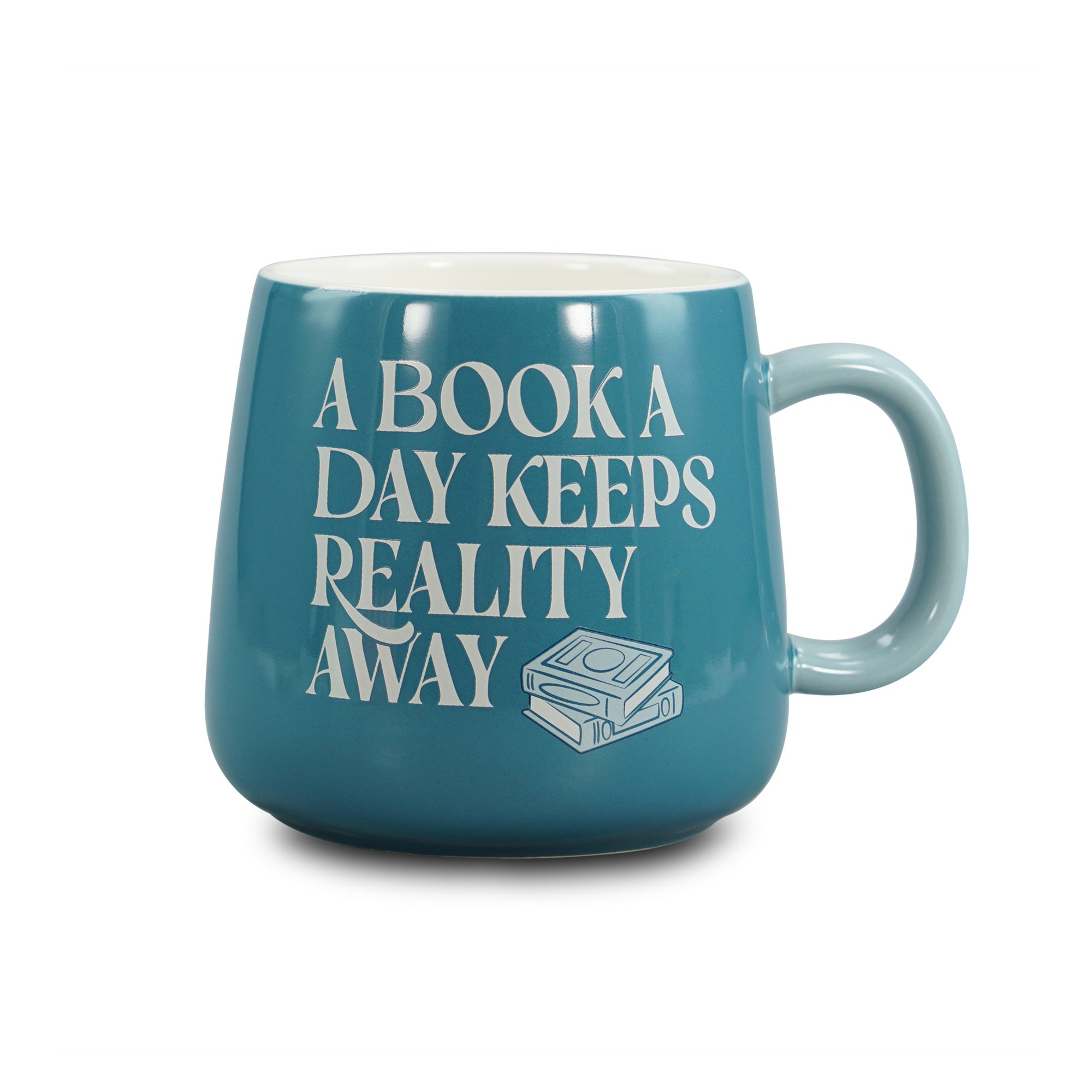 Pulteney Press Book a Day mug ovale 37 cl bleu