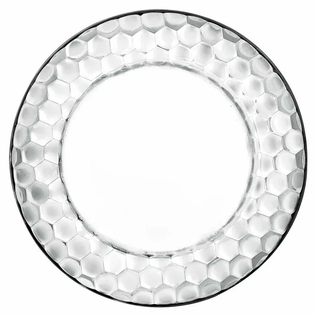 Artis Honey assiette présentation 32 cm dorée