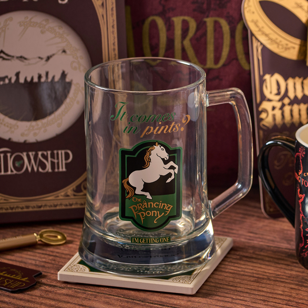 Le Seigneur des Anneaux chope verre 50 cl