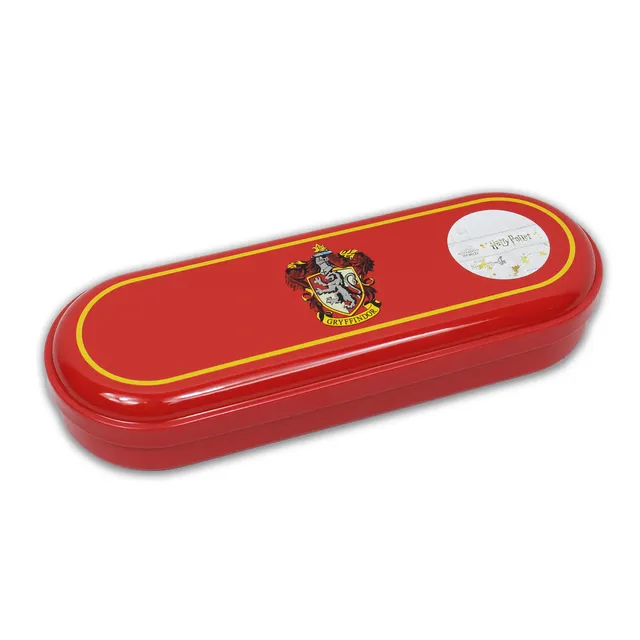 Harry Potter Gryffondor boîte à crayons métal rouge
