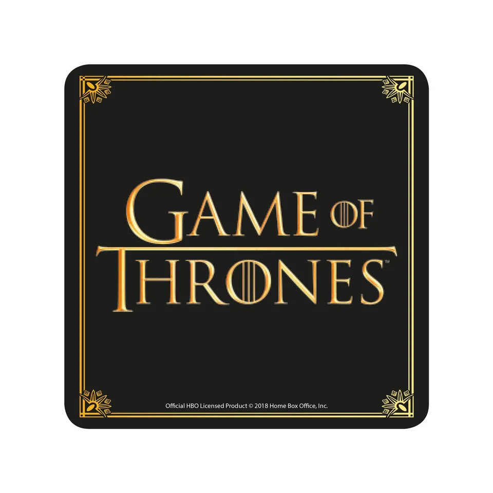 HMB Game of Thrones Logo sous-verre 10 cm