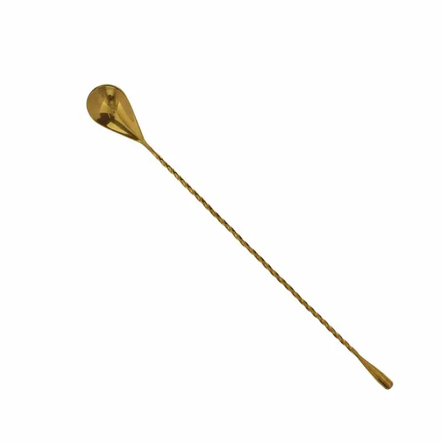 Artis Twisted cuillère à cocktail 30 cm dorée