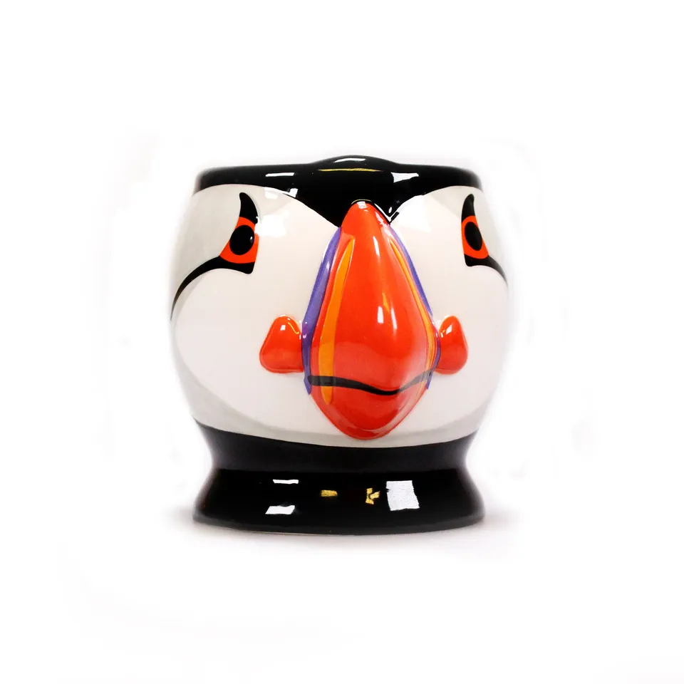RSPB Puffin Birds mug 45 cl noir faune
