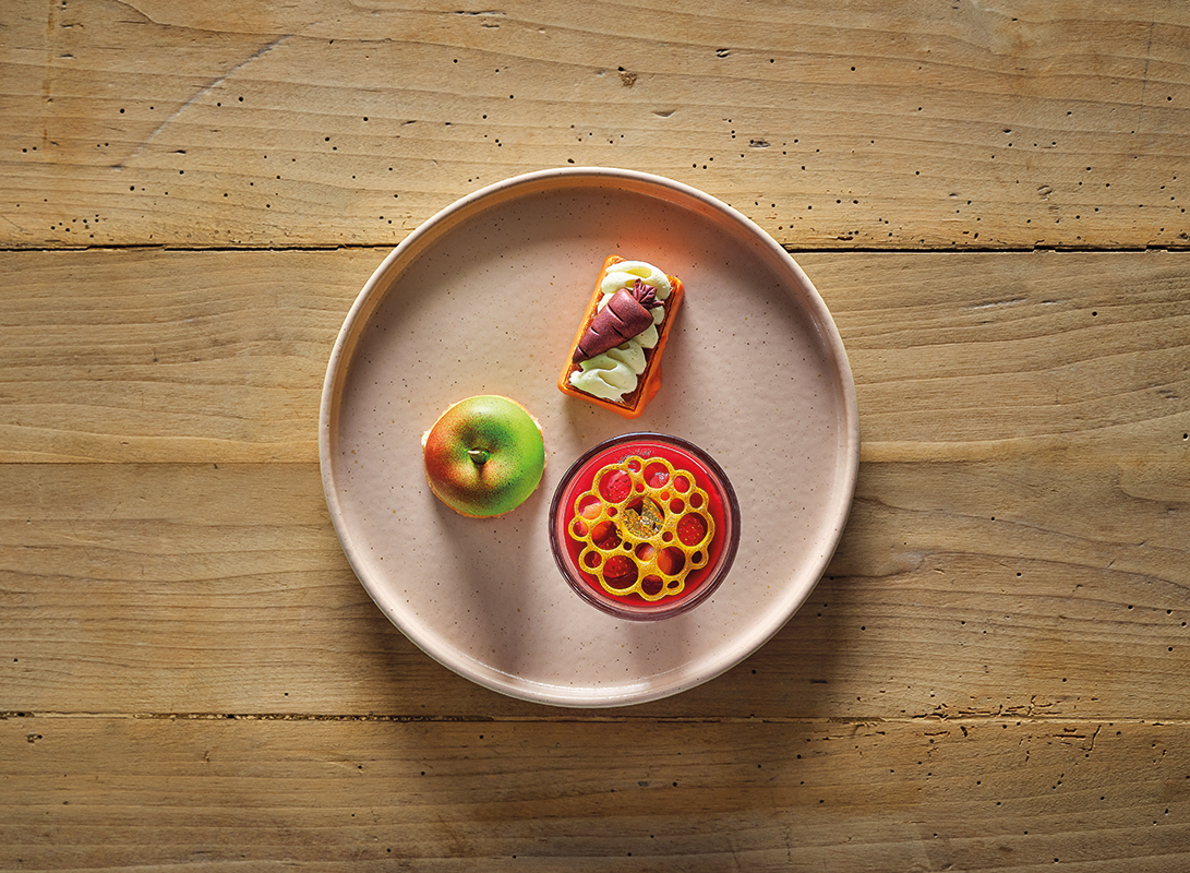 Artis Nara Rose assiette plate 21 cm rose