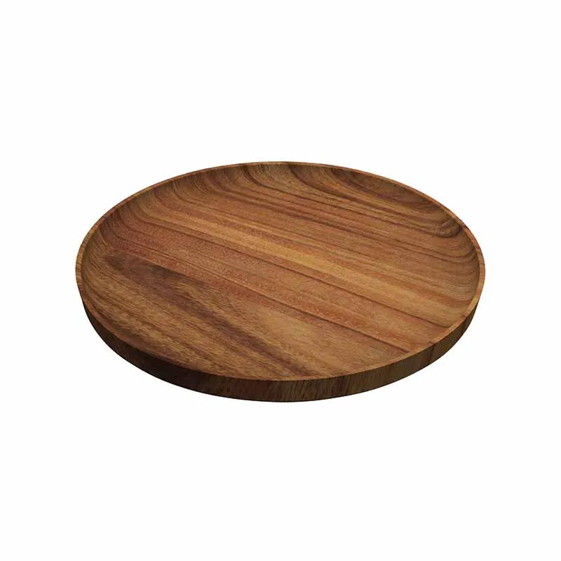 Artis Acacia Assiette Bois 24 cm Acacia