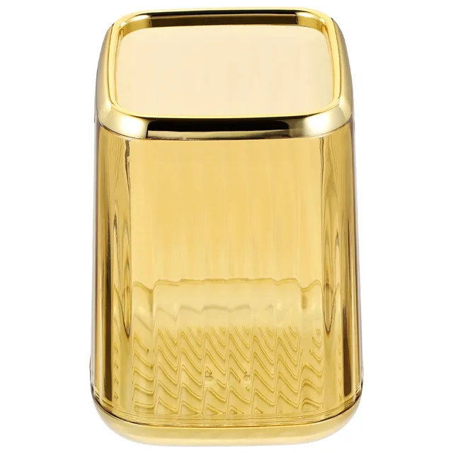 Alipis Pot Pinceaux Maquillage Doré Transparent