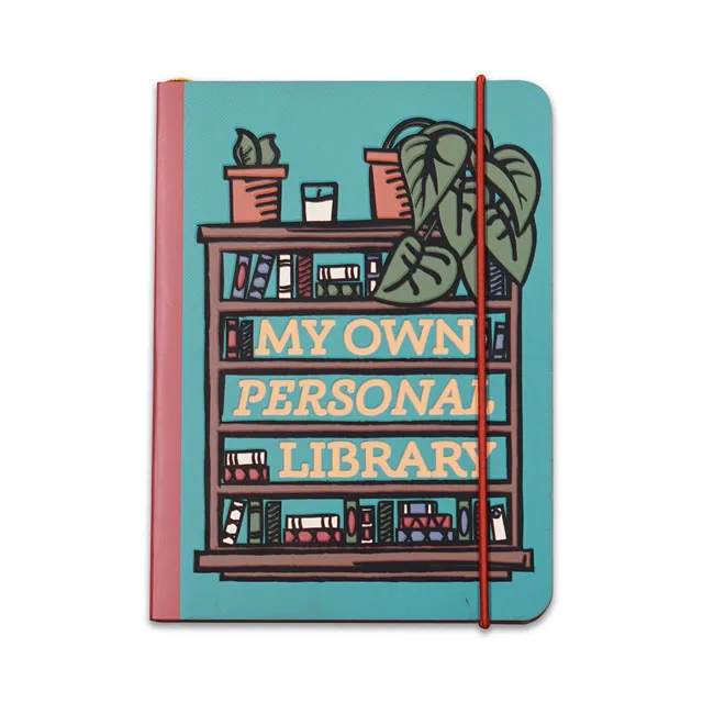 Pulteney Press Library carnet A6 souple bleu