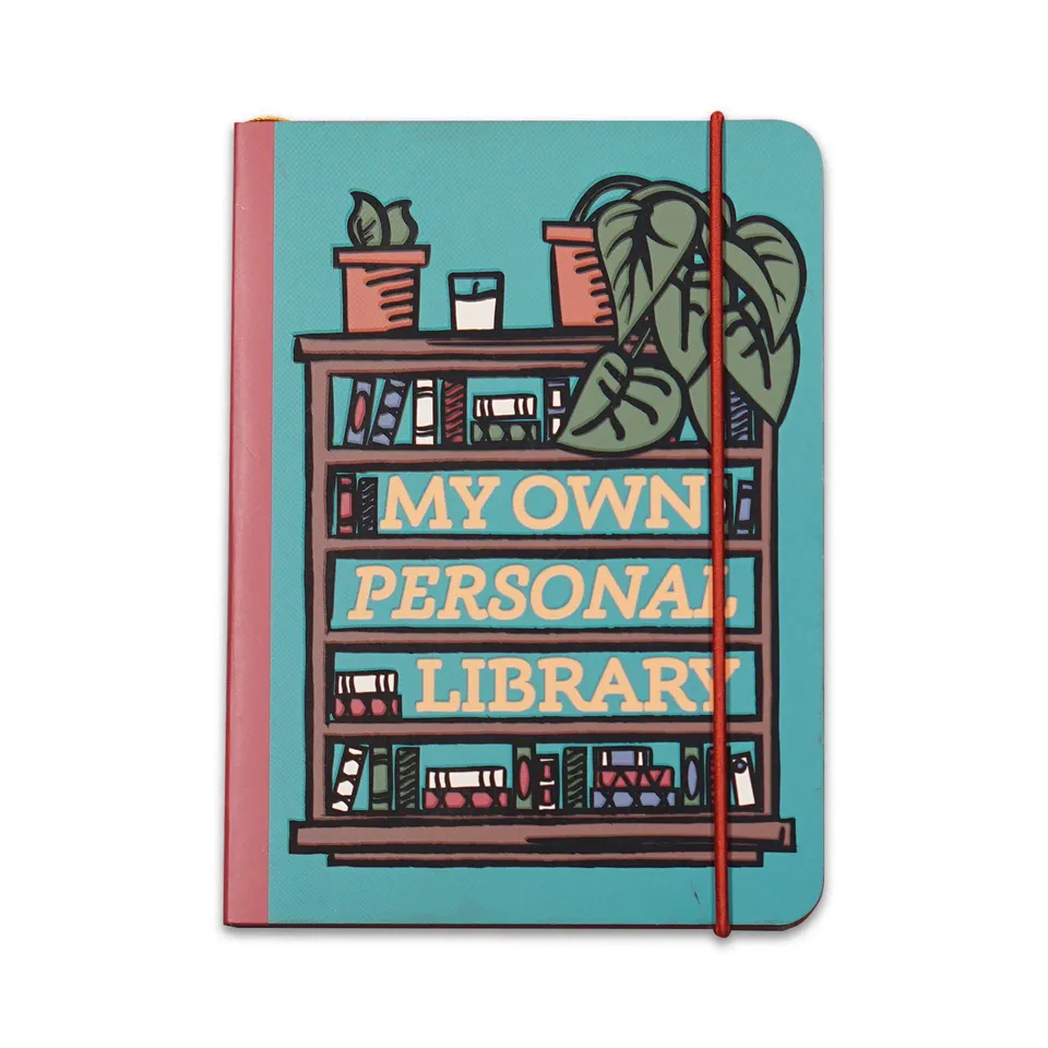 Pulteney Press Library carnet A6 souple bleu