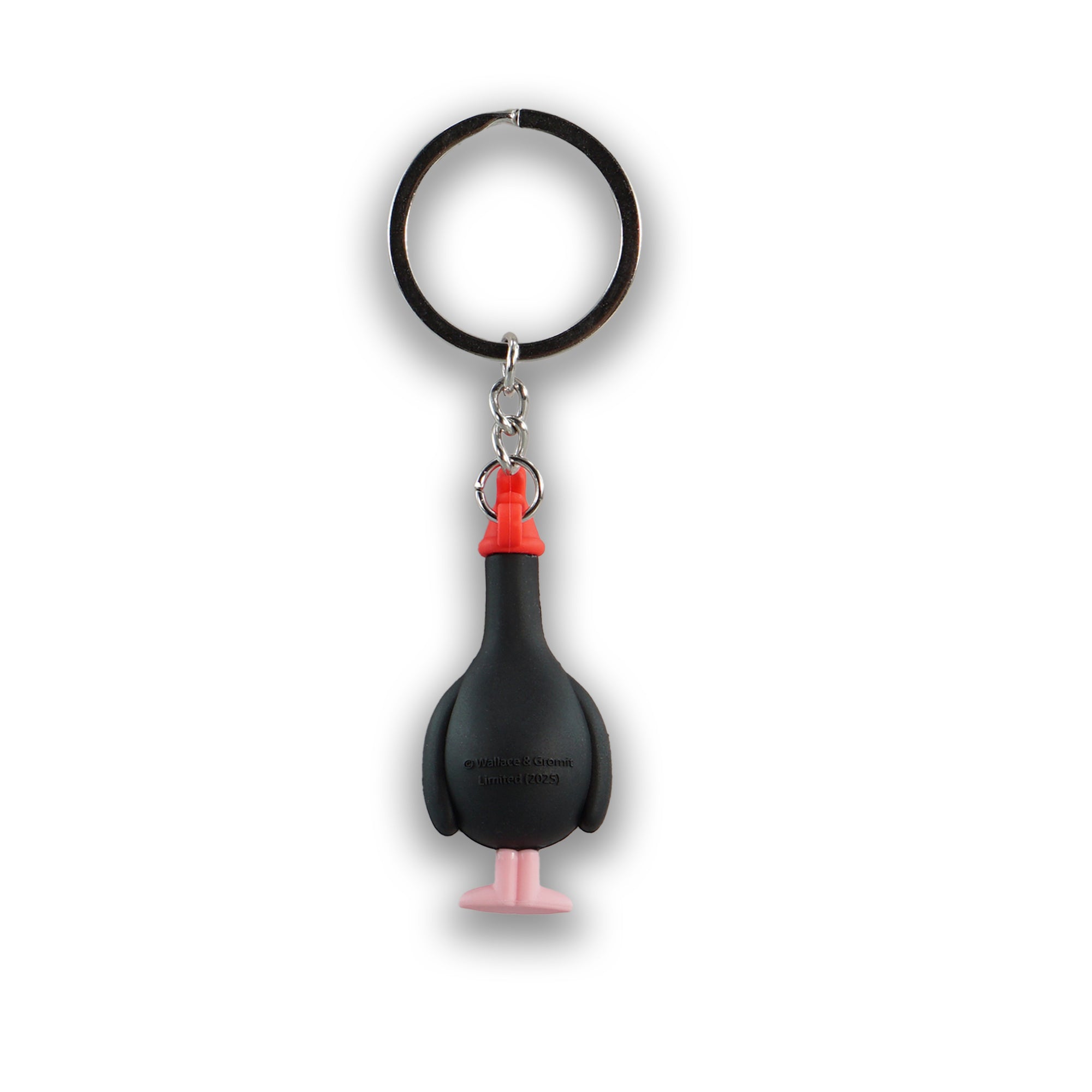 HMB Wallace & Gromit Feathers porte-clés PVC noir