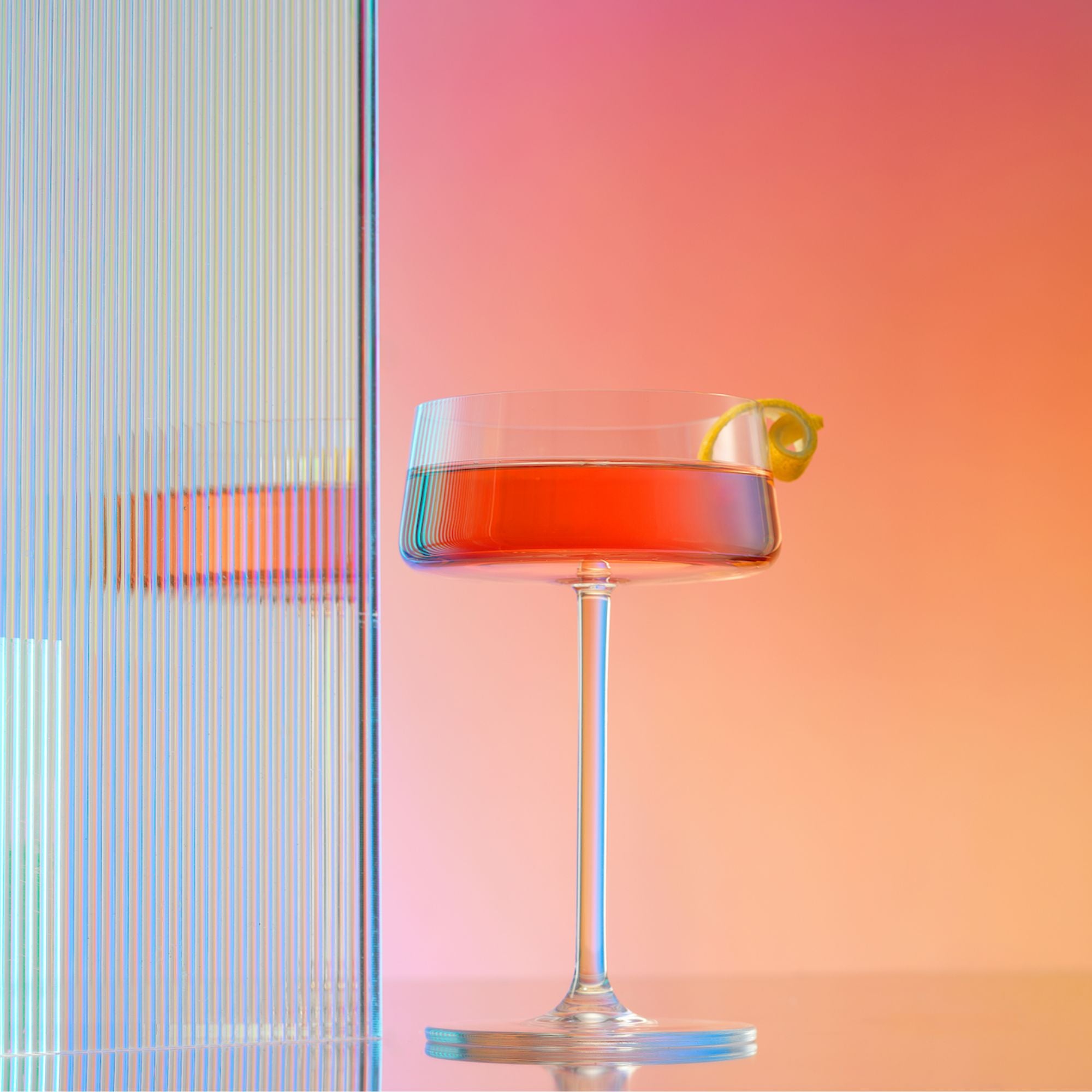 JoyJolt Aura verres coupe cocktail 28 cl lot 4