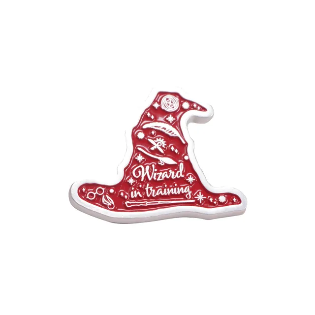 Harry Potter Wizard in Training pin's rouge