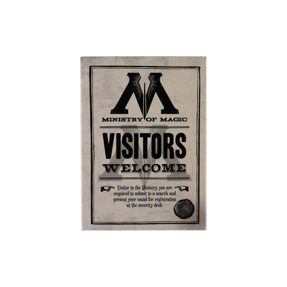 Harry Potter Ministry of Magic magnet crème