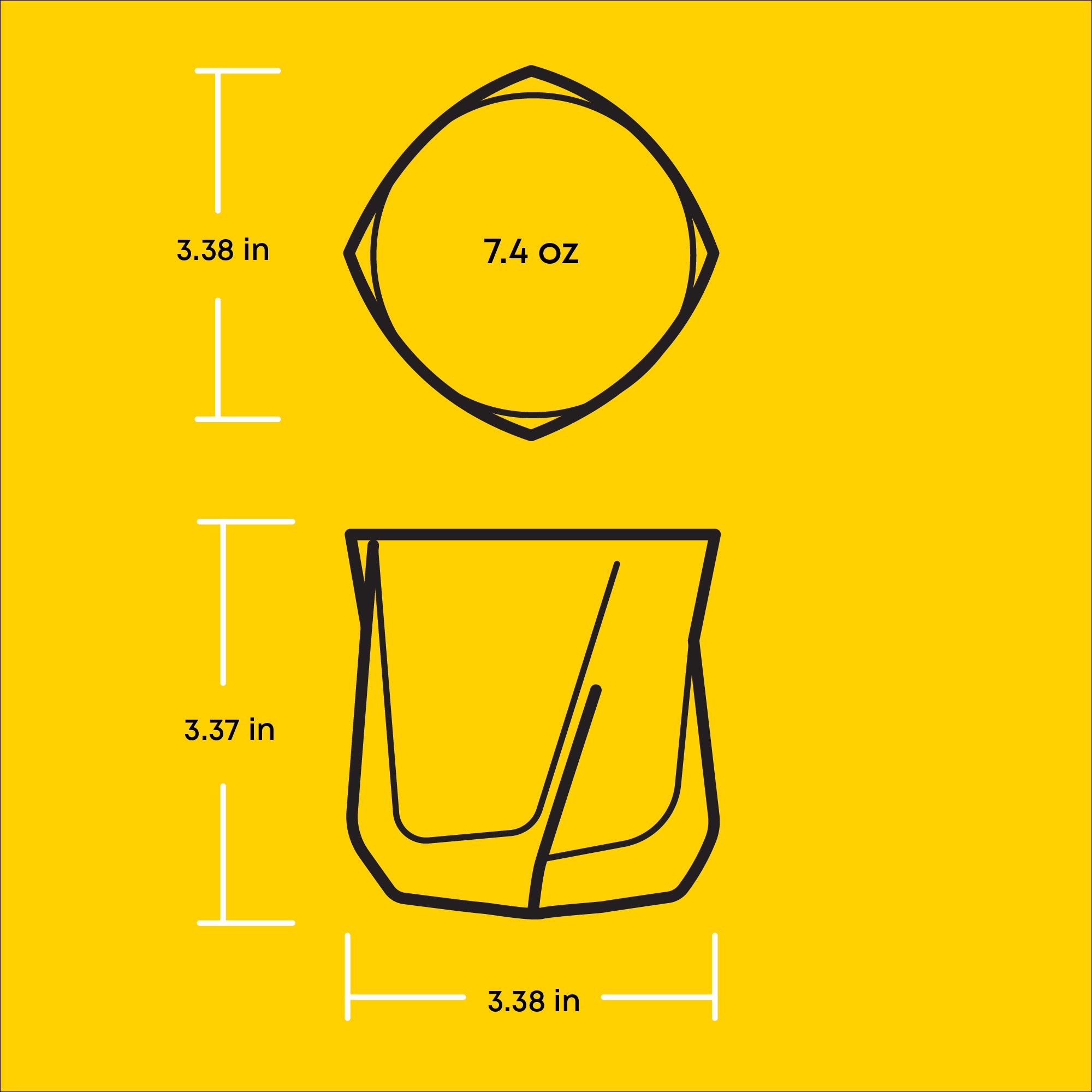 JoyJolt Aurora verres à whisky lot de 2 22 cl torsadé