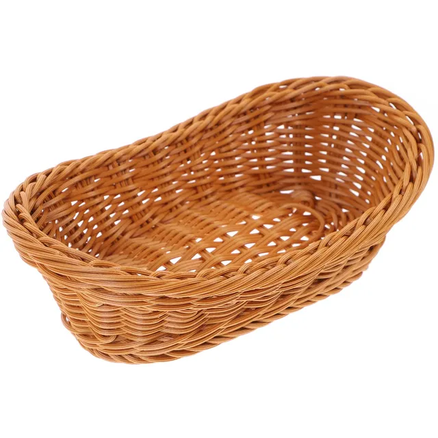 Alipis panier pain osier ovale 24x14,5cm