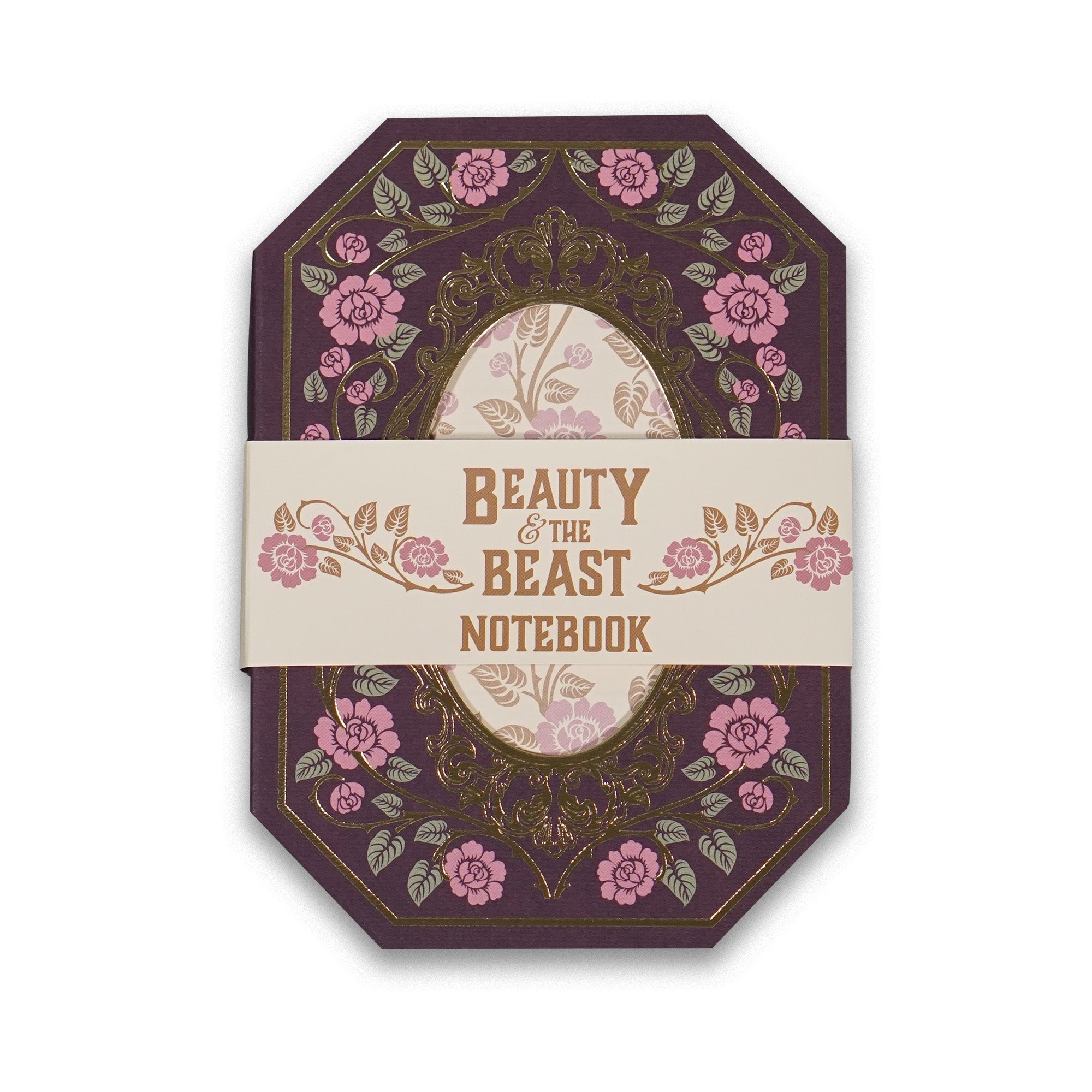 HMB Beauty & The Beast Miroir carnet A6 violet