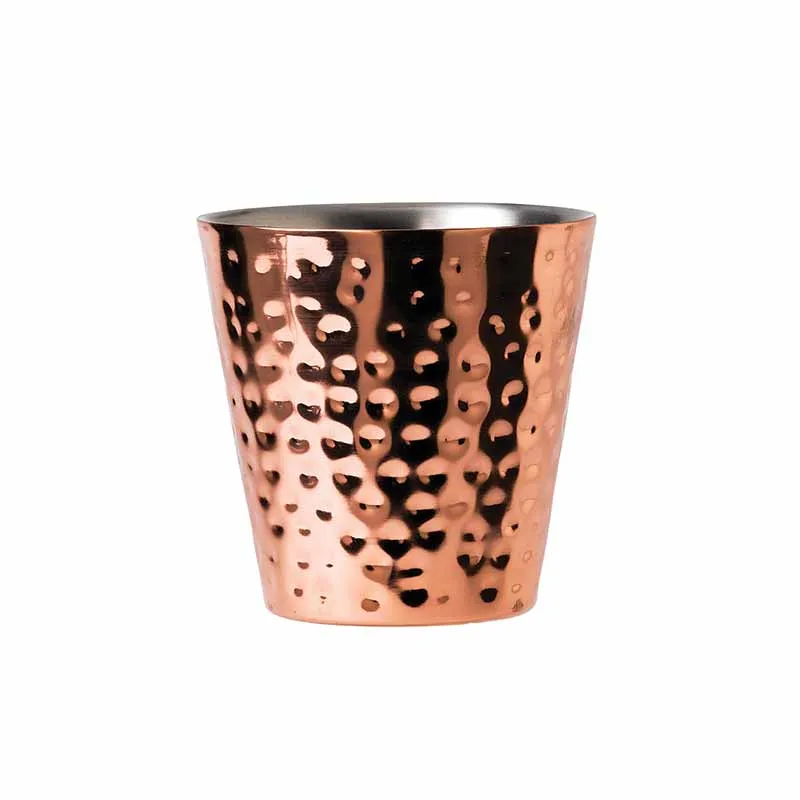 Artis Hammered Double-Wall Tumbler Copper 10cm gobelet