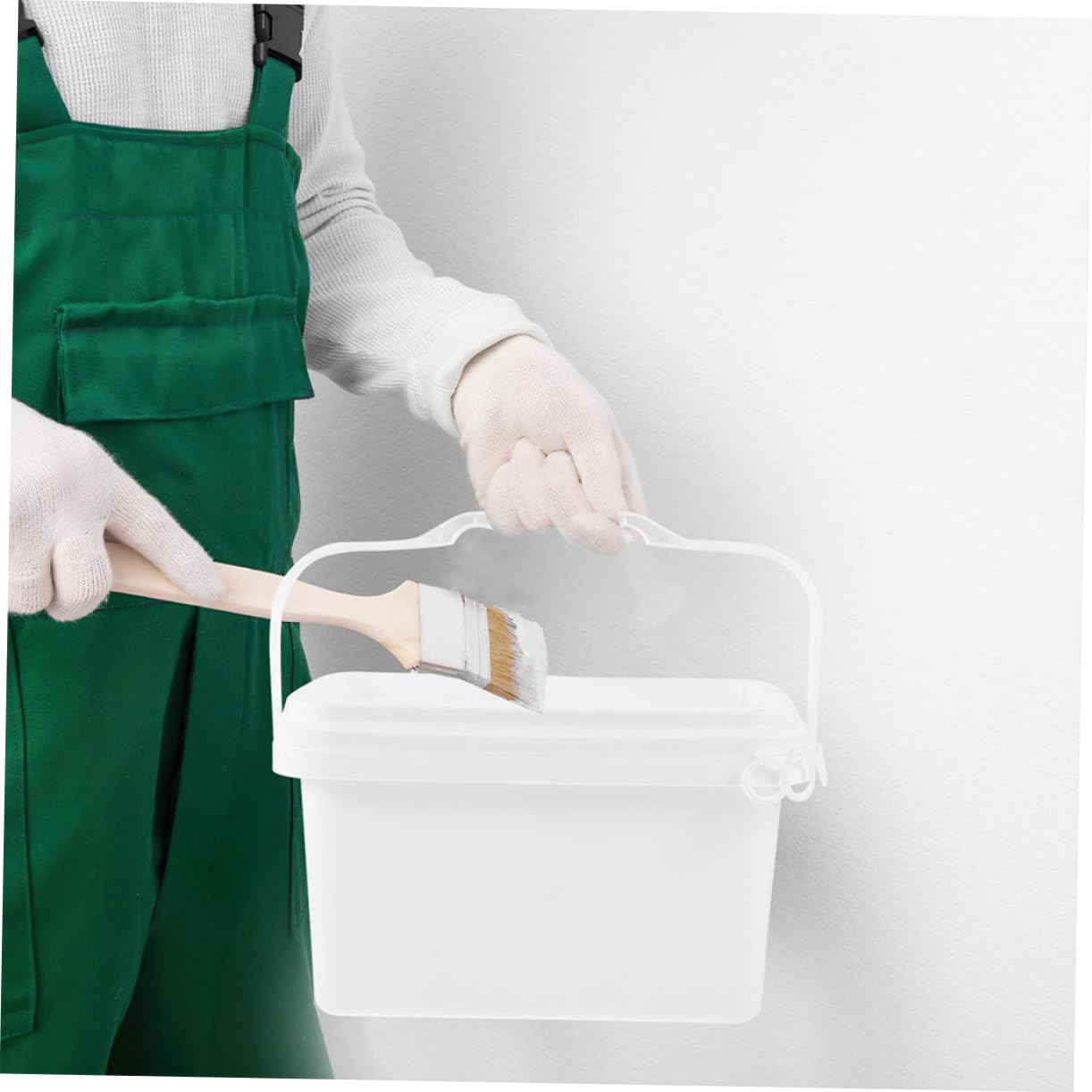Alipis seau peinture plastique 3L couvercle 23 cm