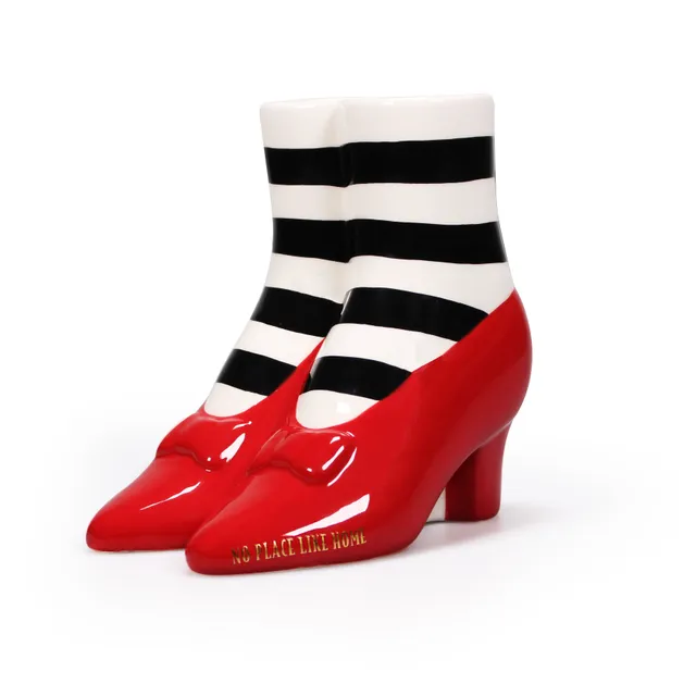 Wizard of Oz Wicked Witch vase céramique 16cm rouge