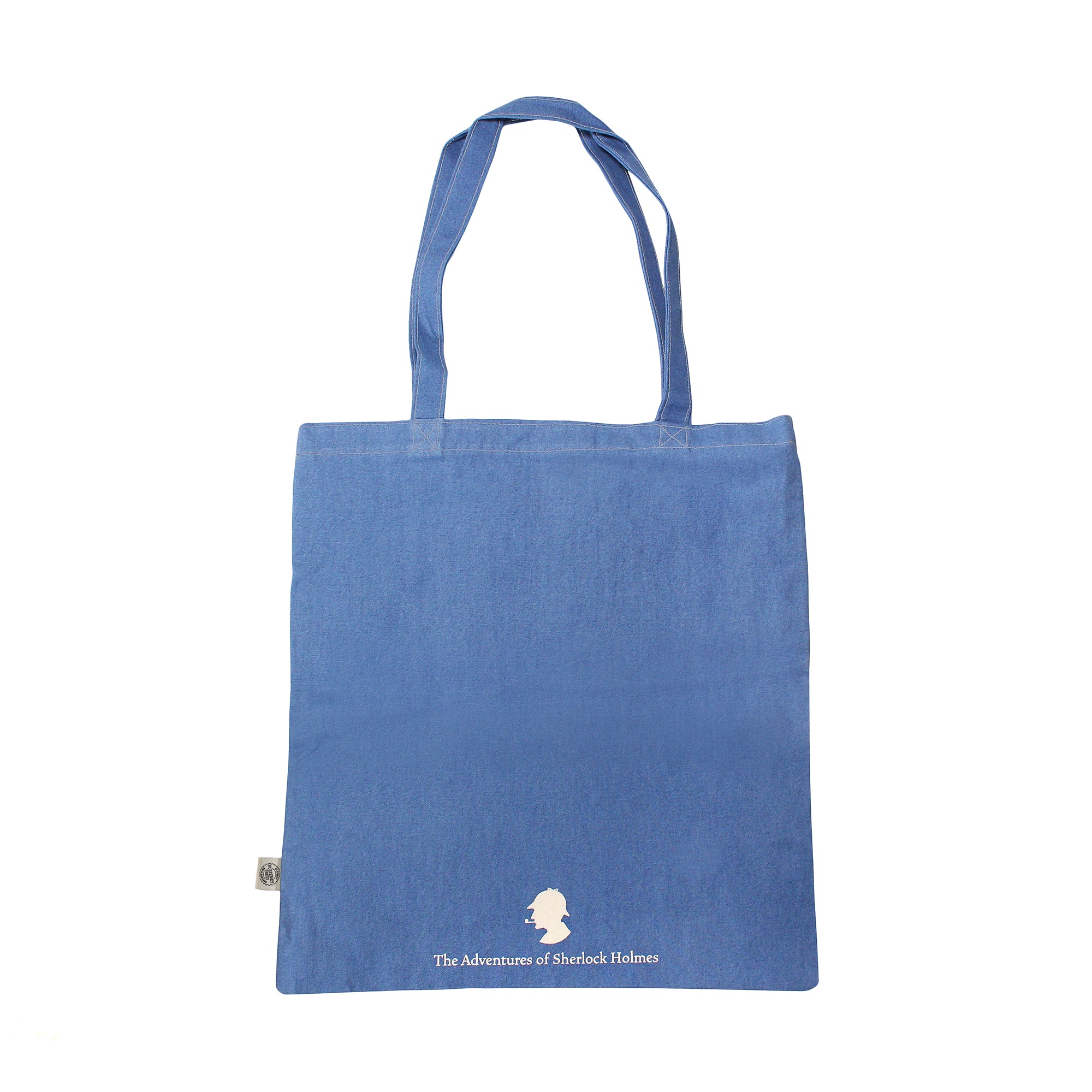 HMB Pulteney Press Sherlock Holmes tote bag 48x38 bleu