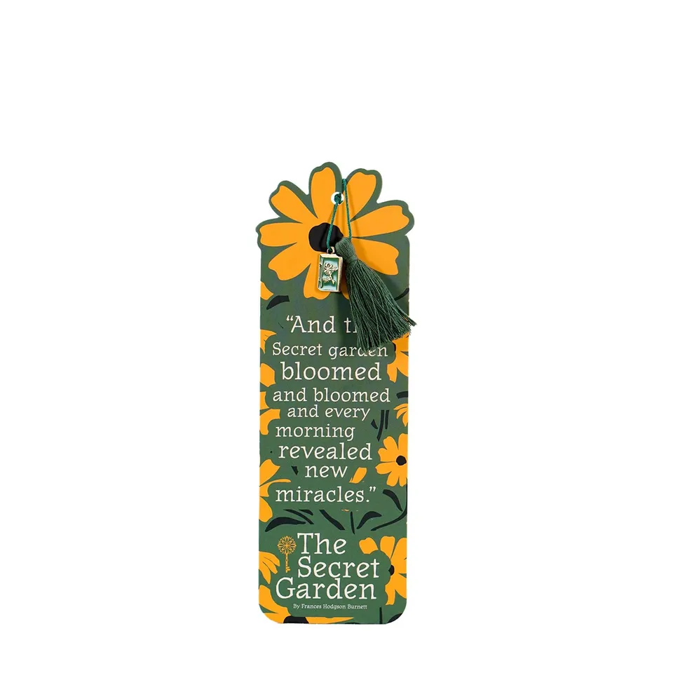 The Secret Garden marque-page papier pompon vert