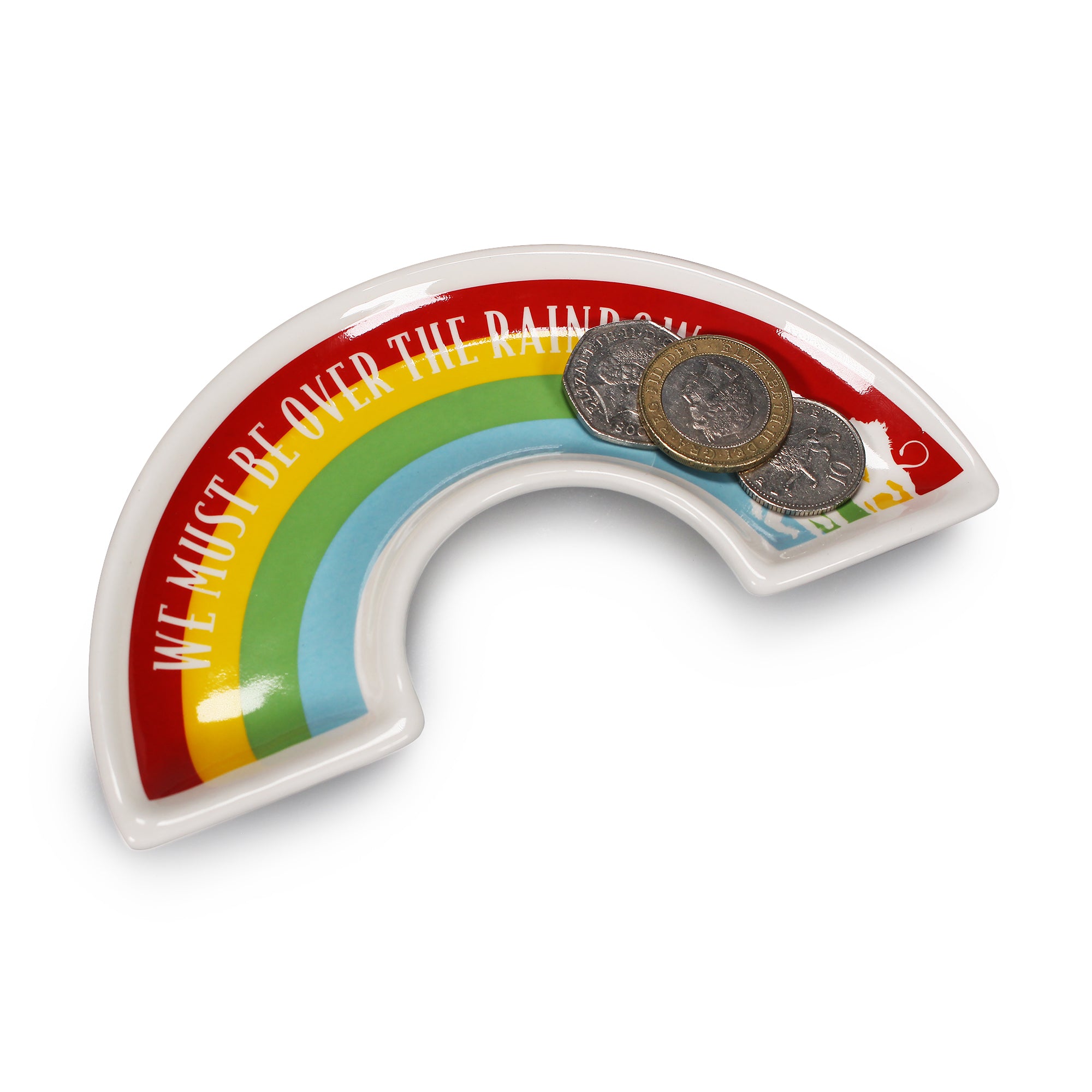 HMB Wizard of Oz vide-poche céramique 15 cm Rainbow